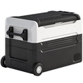 12 Volt Car Refrigerator, 42QT Car Fridge with App Control, 12/24V DC and 100-240V AC, Black