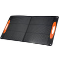 100W Portable Solar Panel, Foldable Solar Charger with USB-A & USB-C Fast Charging Output, IP67 Waterproof