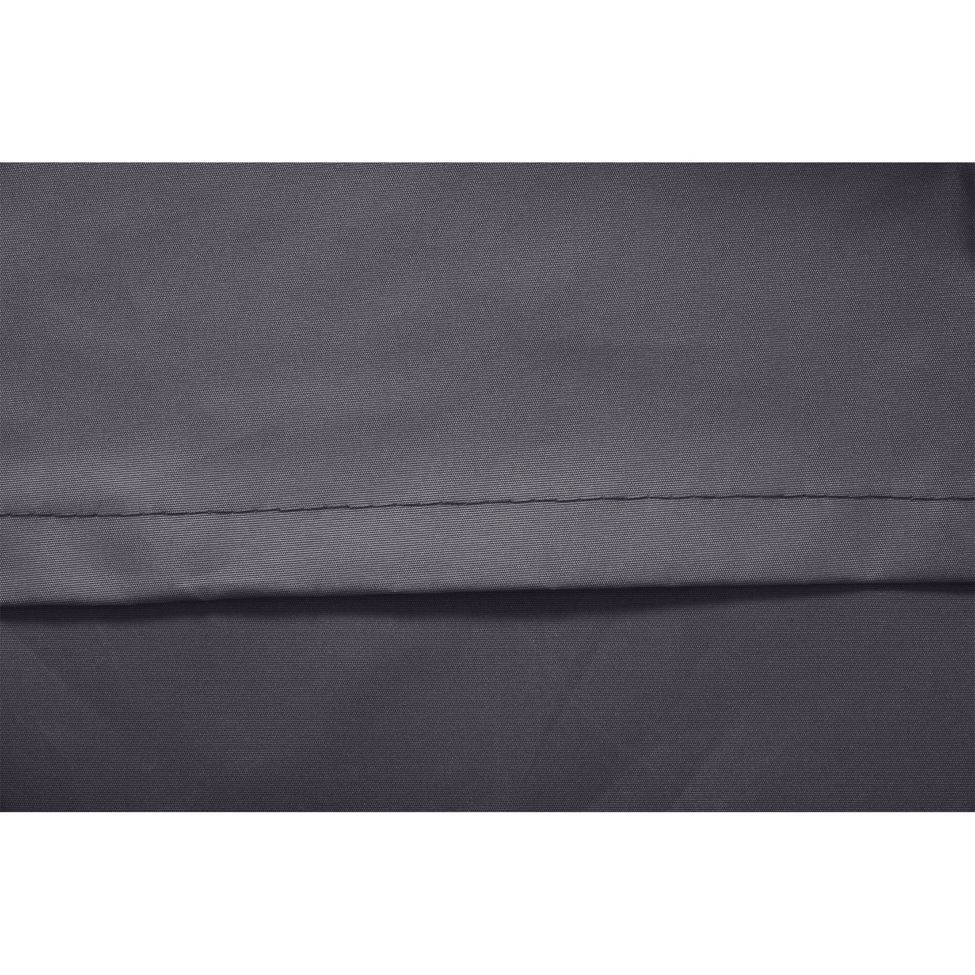 11' x 10' Retractable Awning Fabric Replacement Outdoor Sunshade Canopy Awning Cover, UV Protection, Grey