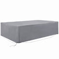 Patio Furniture Covers, Waterproof, Windproof and Anti-UV 300D Oxford Fabric Large Outdoor Furniture Cover for Outdoor Sectional Sofa Set, 97" x 65" x 26", Grey