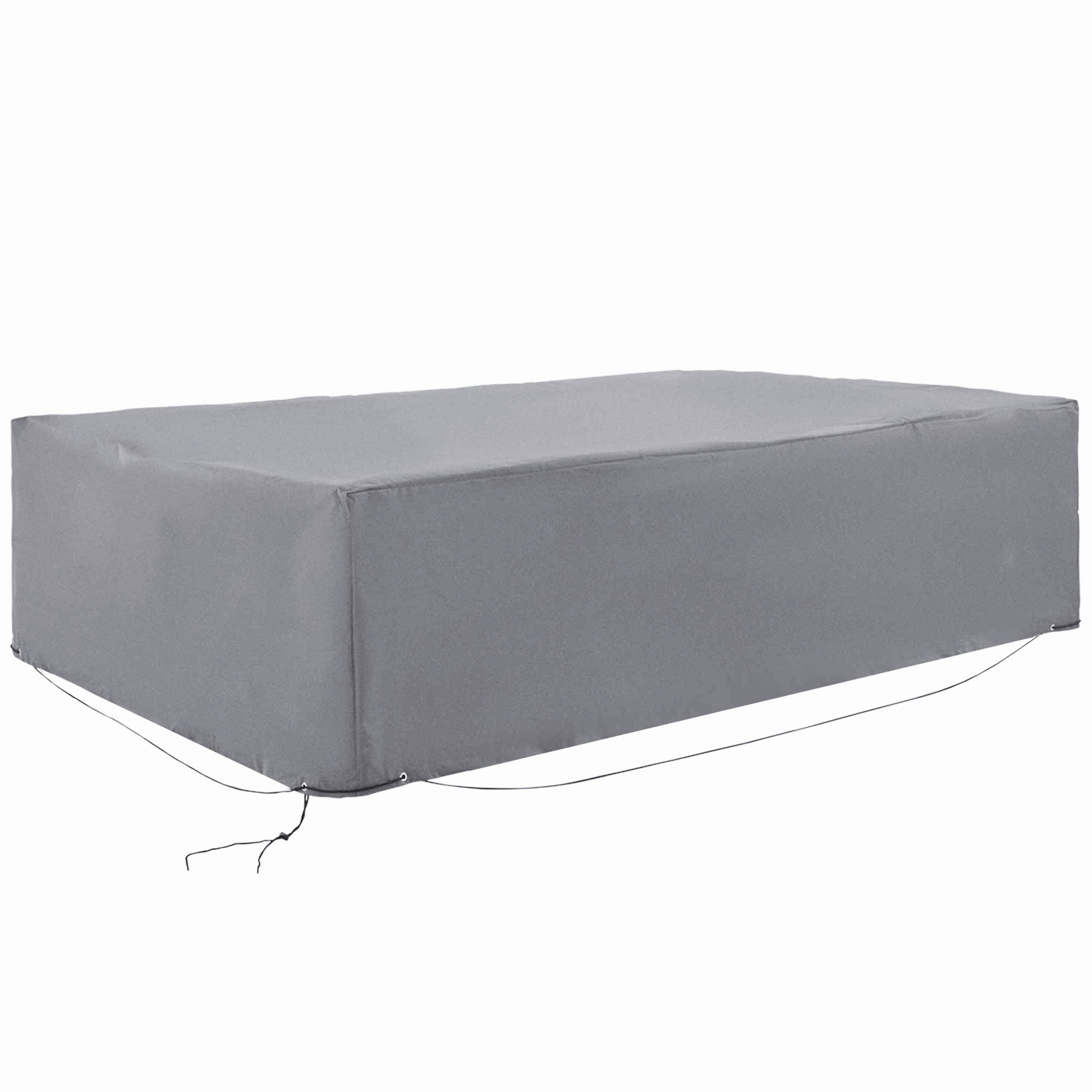 Patio Furniture Covers, Waterproof, Windproof and Anti-UV 300D Oxford Fabric Large Outdoor Furniture Cover for Outdoor Sectional Sofa Set, 97" x 65" x 26", Grey