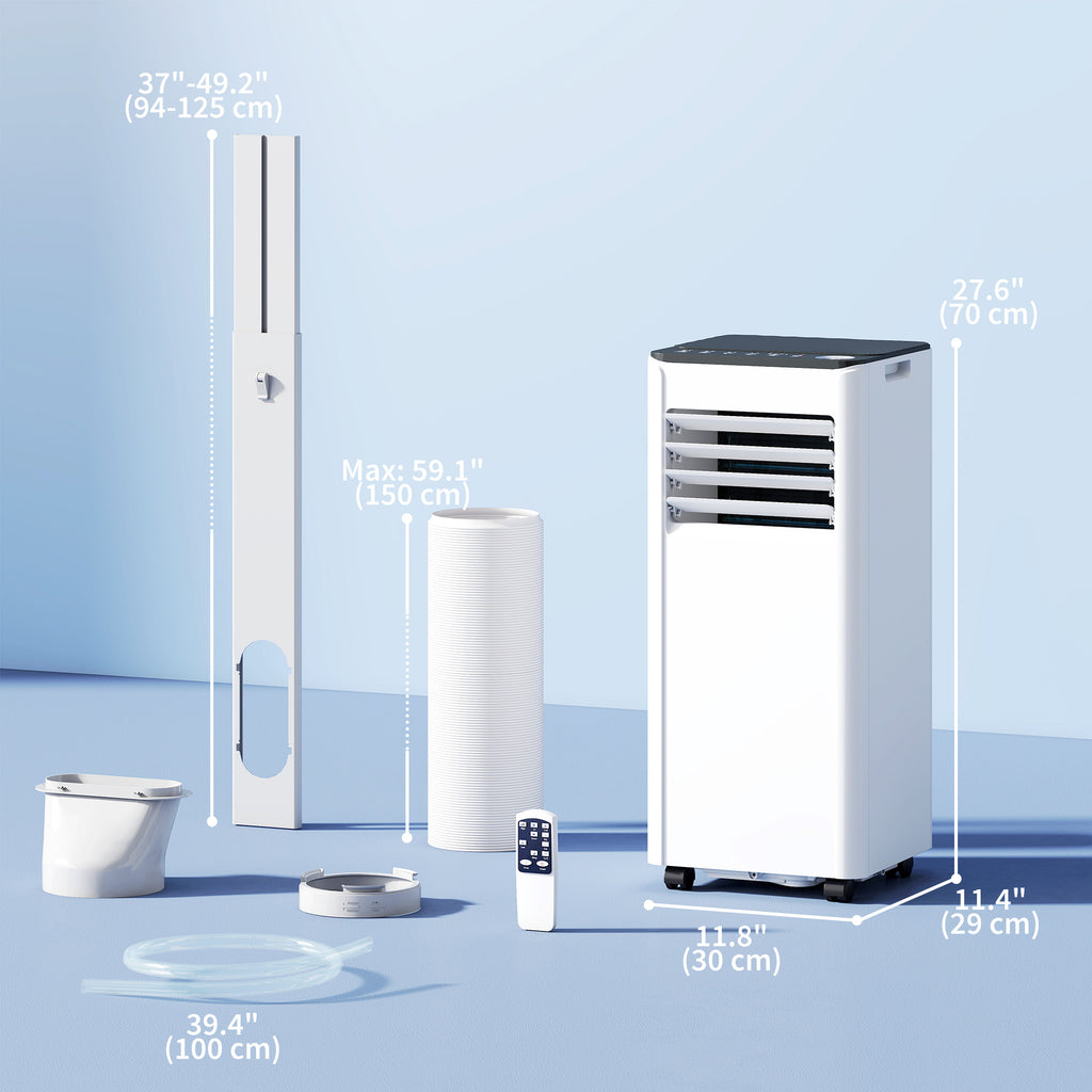 10000 BTU Portable Air Conditioner, AC Unit with Dehumidifier, Fan, WiFi Voice Remote Control, for Room up to 441 Sq. ft