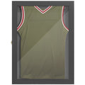 28" x 35" Hockey Jersey Frame, Jersey Shadow Box for Basketball Football Baseball, Black