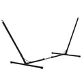 Adjustable Hammock Stand, Fits 10-13 ft Hammocks Up to 264lbs Capacity,Black