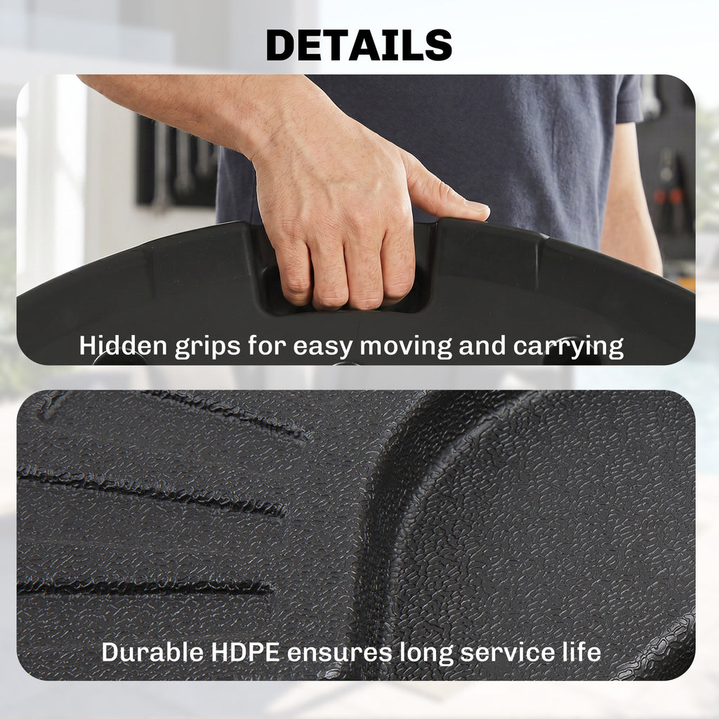 Set of 4 Umbrella Base Weights Outdoor Parasol Holder for Cross Base Portable