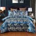 5-Piece Queen & King Size Silky Bedding Set – Luxury Duvet Cover & Quilt Bed Linen Set