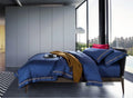 120S Long-Staple Cotton Satin 4-Piece Quilt Cover Set – Luxury Cotton Bedding Collection