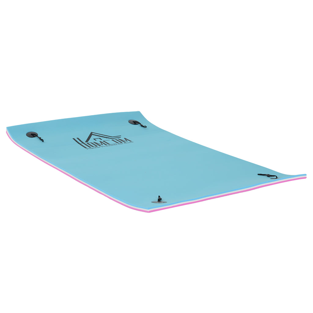 7.5x4ft Floating Mat Floating Lily Pad Water Carpet Float Aqua Mat Water Recreation and Relaxing in Pool Beach Lake