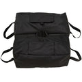 2pc Umbrella Base, Weight Bag, Garden Parasol Weight Base, Filled Sand Fits Most Umbrella w/ Scoop Up 55lbs, Black