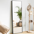 JHK 64" × 21" Full Body Mirror – Large Aluminum Alloy Framed Standing, Hanging & Leaning Mirror