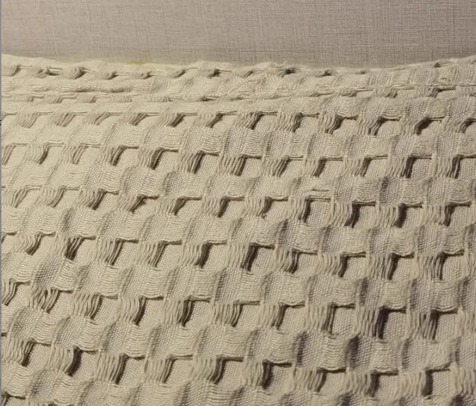 Cotton Waffle Weave Blanket – Ultra Soft Lightweight Breathable King Blanket for Spring & Summer