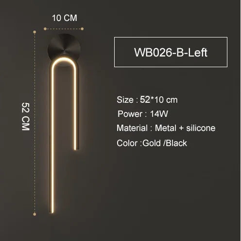 Bedside Reading Wall Lamp – Nordic Modern LED Wall Sconce