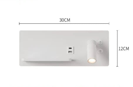 Bedside Reading Wall Lamp – Nordic Modern LED Wall Sconce