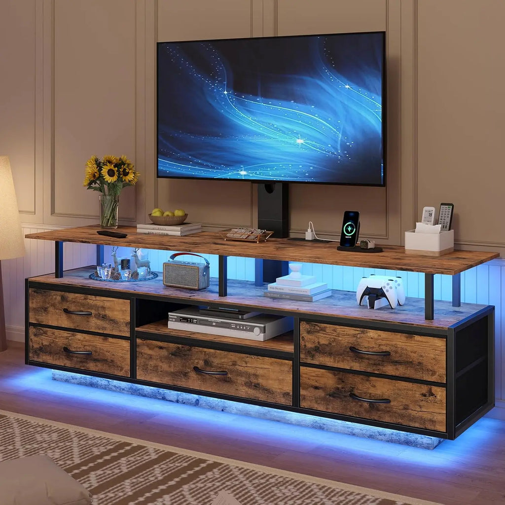 51.2" LED TV Stand with Mount for 45-70 Inch TVs