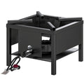Camping Stove, 65000 BTU High Pressure Propane Stove Outdoor Burner with Detachable Burner, Black