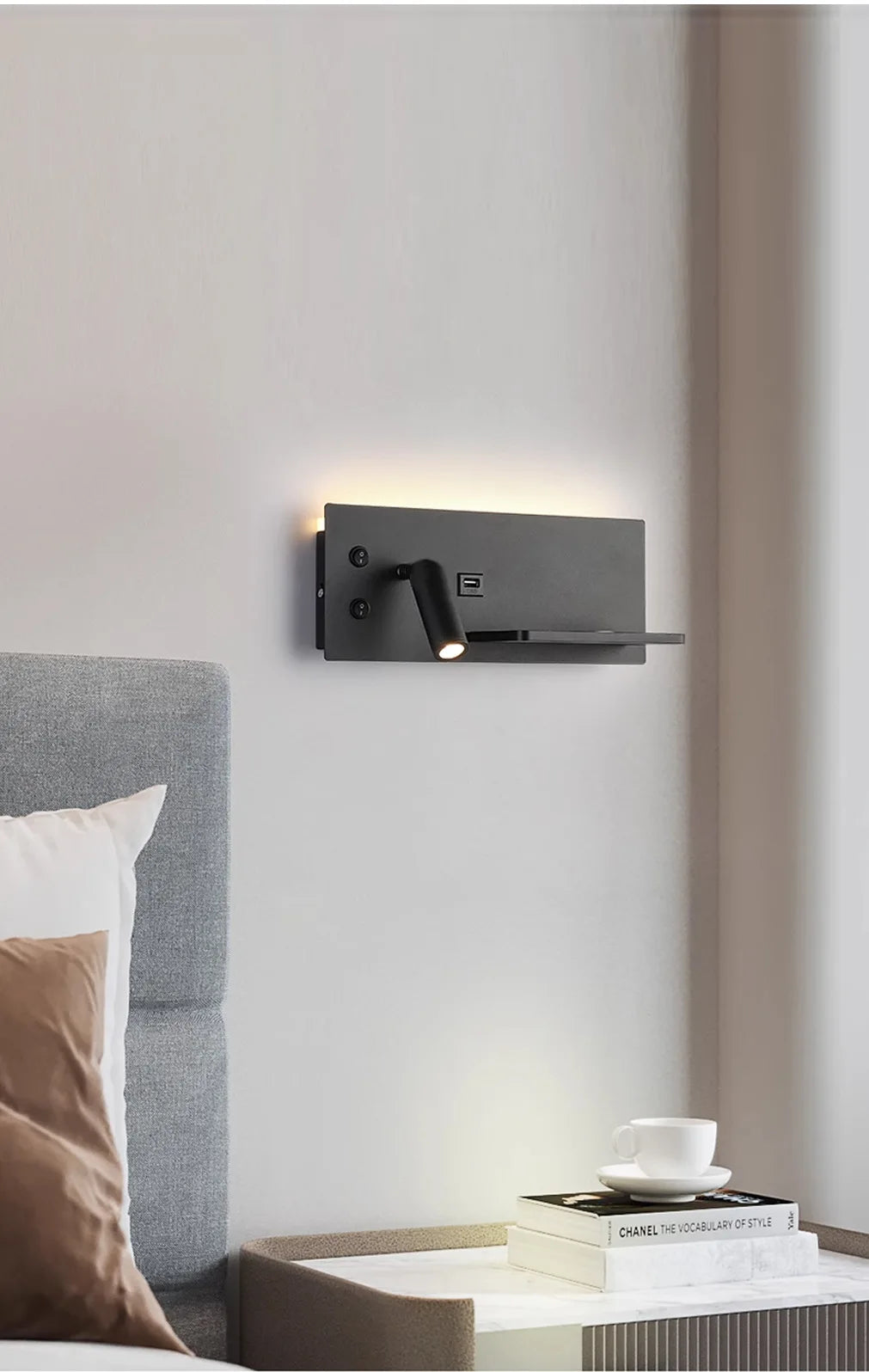 Bedside Reading Wall Lamp – Nordic Modern LED Wall Sconce
