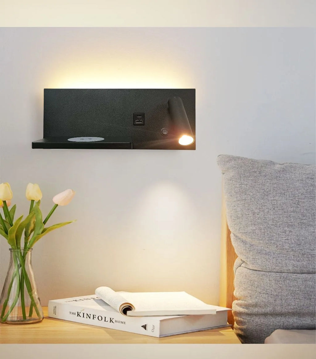 Bedside Reading Wall Lamp – Nordic Modern LED Wall Sconce