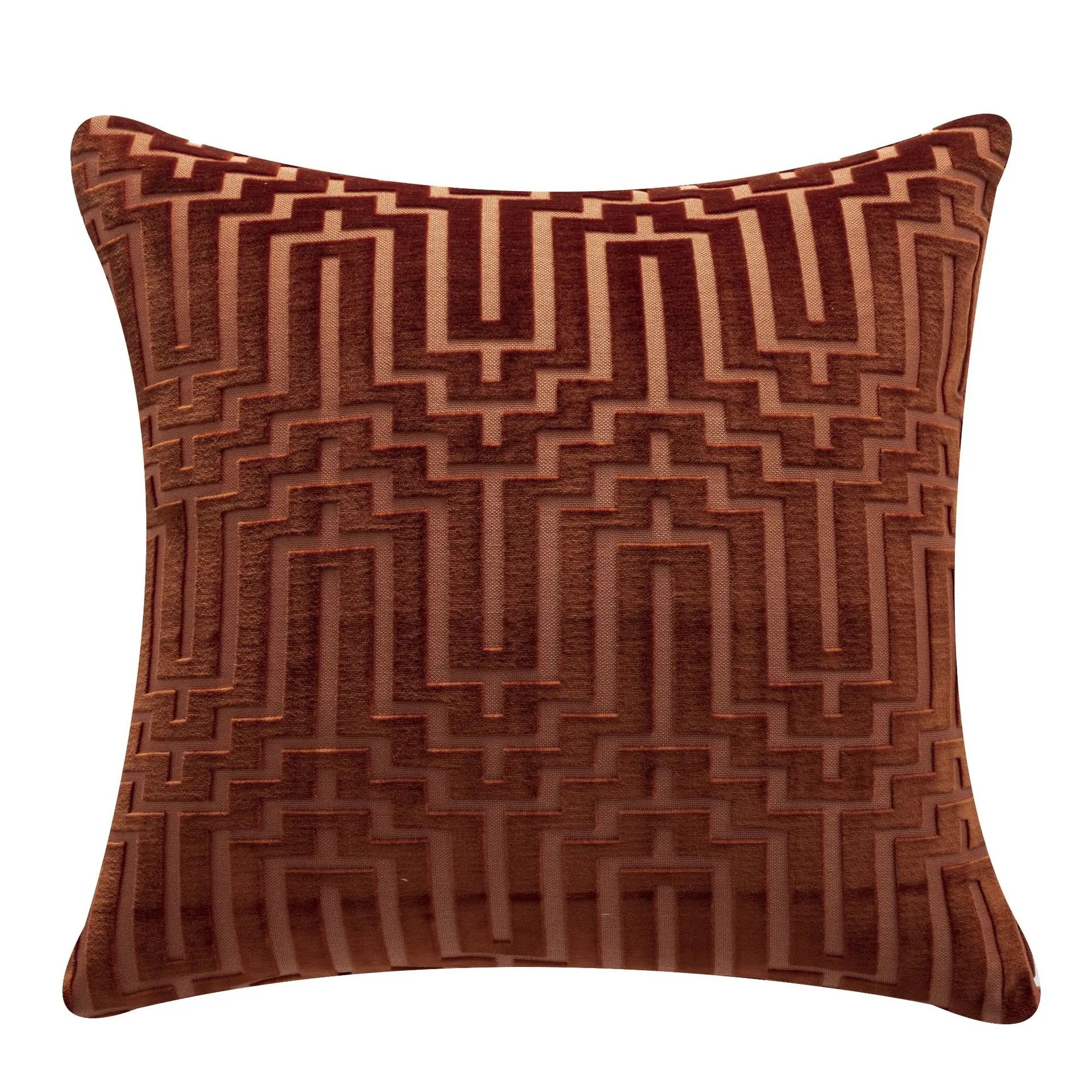 Luxury Geometric Velvet Throw Pillow Cover