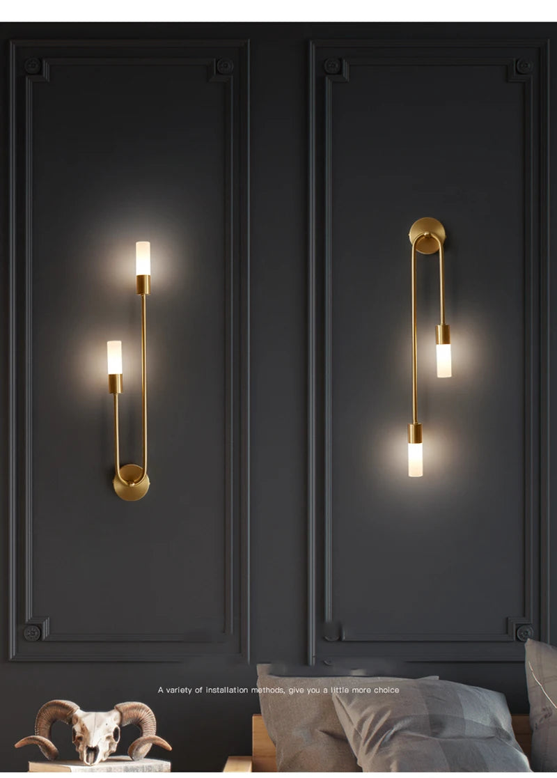 Bedside Reading Wall Lamp – Nordic Modern LED Wall Sconce