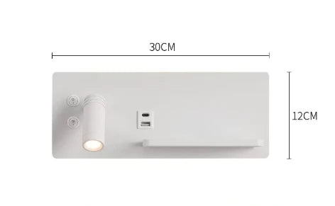 Bedside Reading Wall Lamp – Nordic Modern LED Wall Sconce