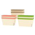 6 Pack Self Watering Flower Pots, 10.5 Inch Planter Box with Water Level Indicator for Vegetables, Succulents Plants