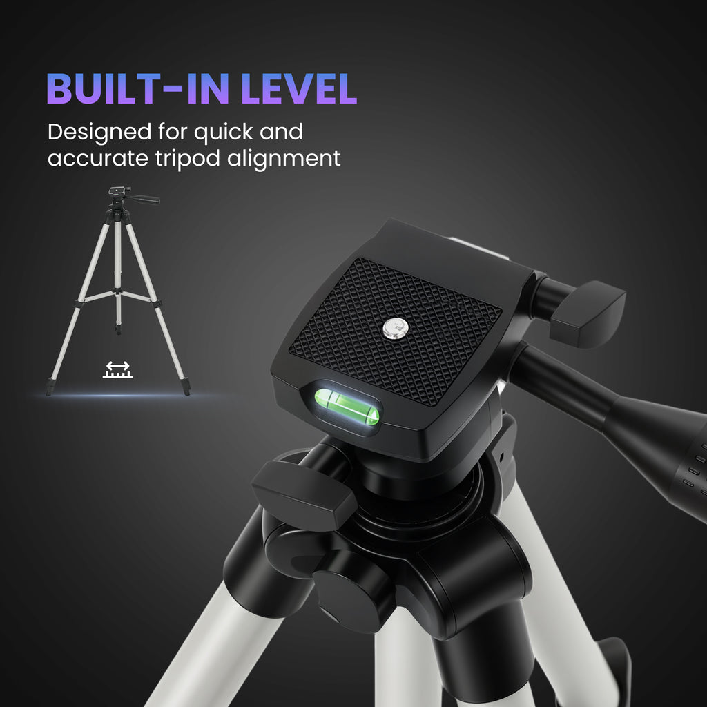 Astronomical Telescope for Adults, 70 mm Aperture Refractor Telescope with 100X, Adjustable Tripod, White