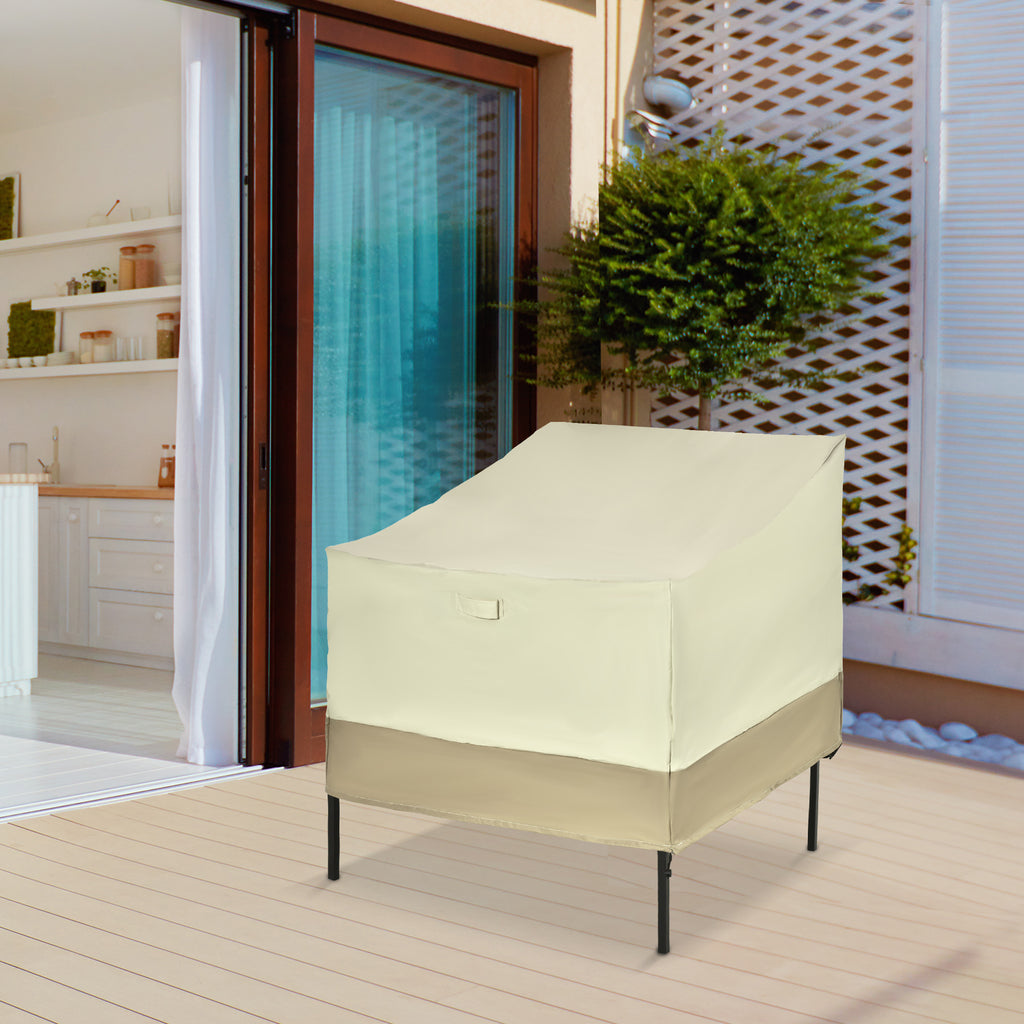38.2-Inch Waterproof Single Seat Chair Sofa Cover Outdoor Garden Patio Furniture Protector