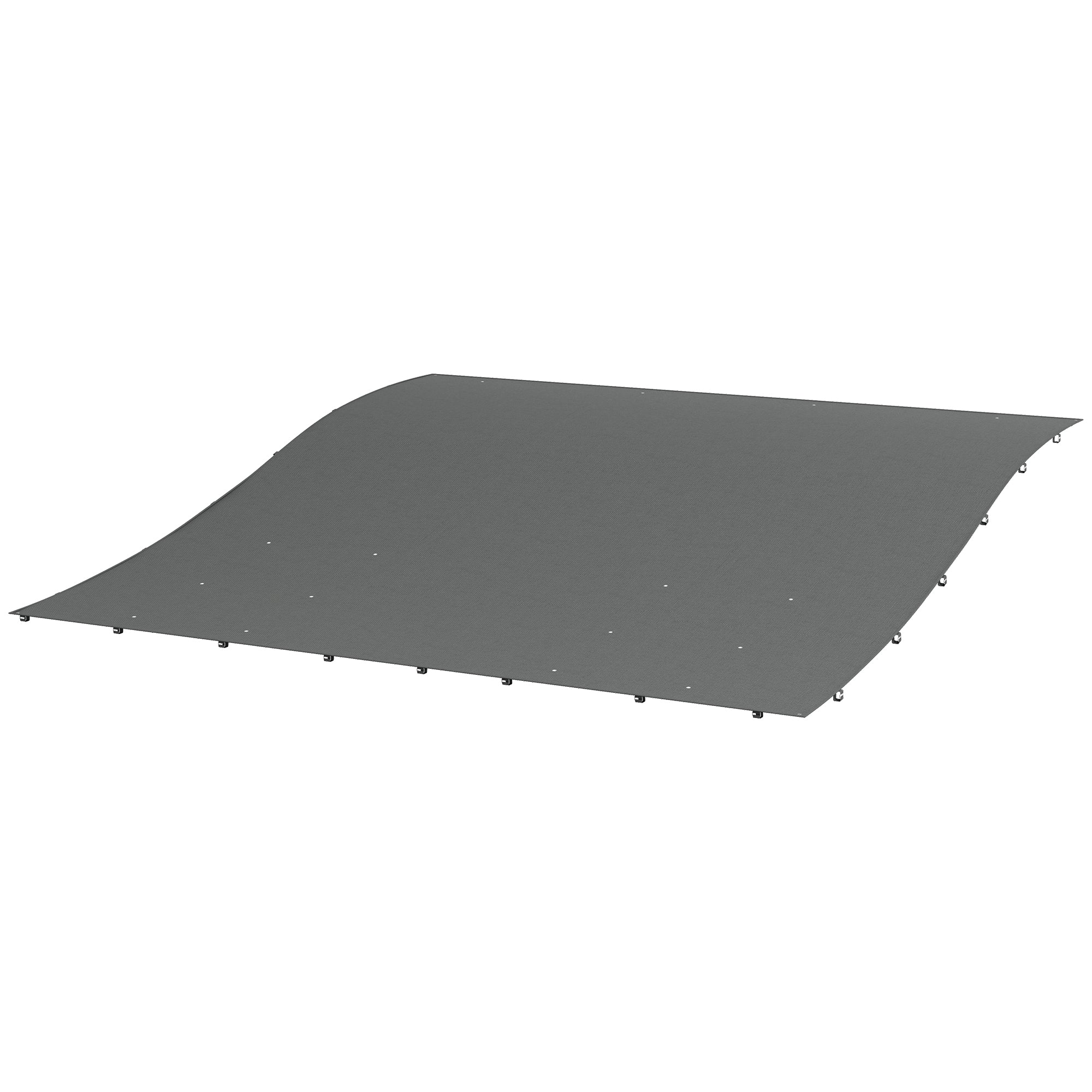 Pergola Canopy Replacement, Pergola Shade Cover for 10' x 10' Pergola ( 84C-038 Series), Dark Grey
