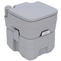 Portable Toilet for Adults, Travel Toilet with 2 Detachable Tanks, Camping Toilet for Trips, 5.3 Gallon (20L), Grey
