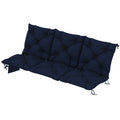 Bench Cushion Water-Repellent Outdoor Furniture Pad Seater Swing Chair 59.1" x 39.4" Navy Blue