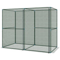 8' x 4' Crop Cage, Plant Protection Tent with Zippered Doors for Vegetable Garden, Backyard, Green