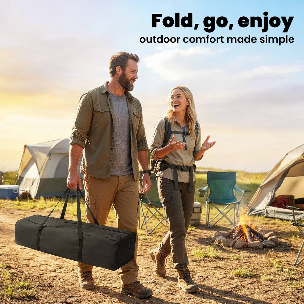 Folding Picnic Table Heavy Duty Camping Table with Removable Plates Non-slip Feet for Outdoor BBQ