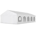 20'x33' Heavy Duty Large Party Tent & Carport with Removable Sidewalls, Portable Garage Canopy Tent, White