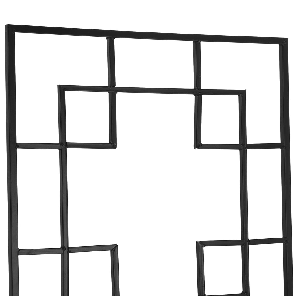 2 Pack Garden Trellis for Climbing Plants, Outdoor Metal Grid Panels for Roses, Vine Flower, Cucumber, Clematis, 72" Tall