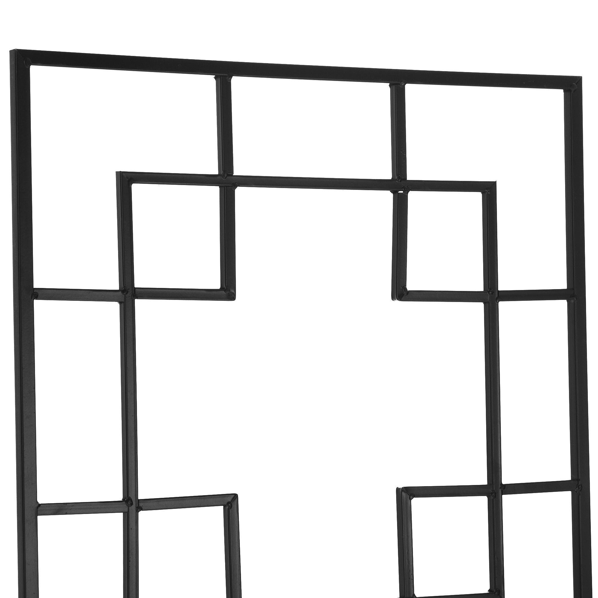 2 Pack Garden Trellis for Climbing Plants, Outdoor Metal Grid Panels for Roses, Vine Flower, Cucumber, Clematis, 72" Tall