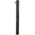 10.6 Gallons Solar Heated Shower with Free-Rotating Shower Head, Temperature Adjustment & Foot Shower