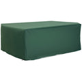 Outdoor Furniture Cover 81" x 57" Waterproof Garden Patio Rattan Wicker UV Rain Protector Oxford Dark Green