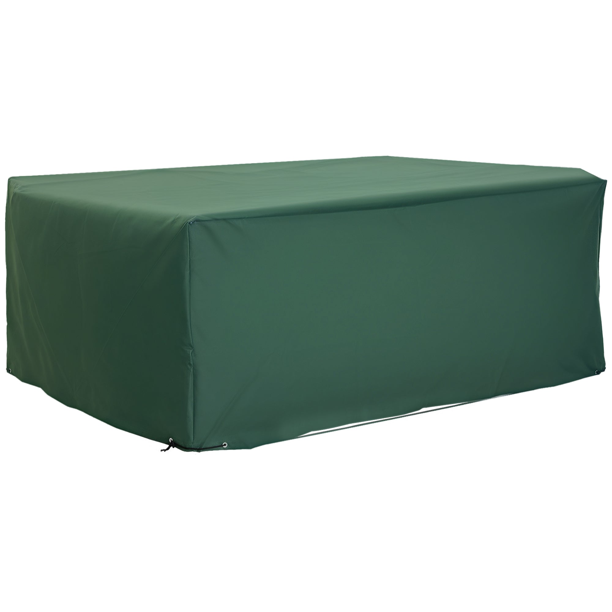 Outdoor Furniture Cover 81" x 57" Waterproof Garden Patio Rattan Wicker UV Rain Protector Oxford Dark Green