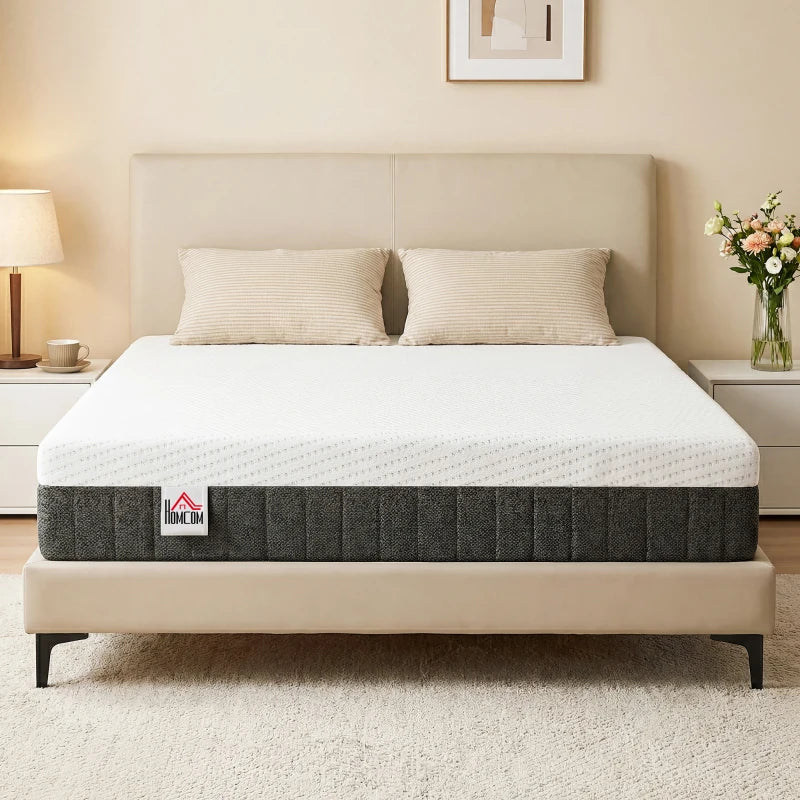 10 inch queen mattress in a box with medium firm comfort and pressure relief