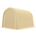10' x 10' Outdoor Storage Tent, Heavy Duty and Waterproof Portable Shed for Bike, Motorcycle & Garden Tools