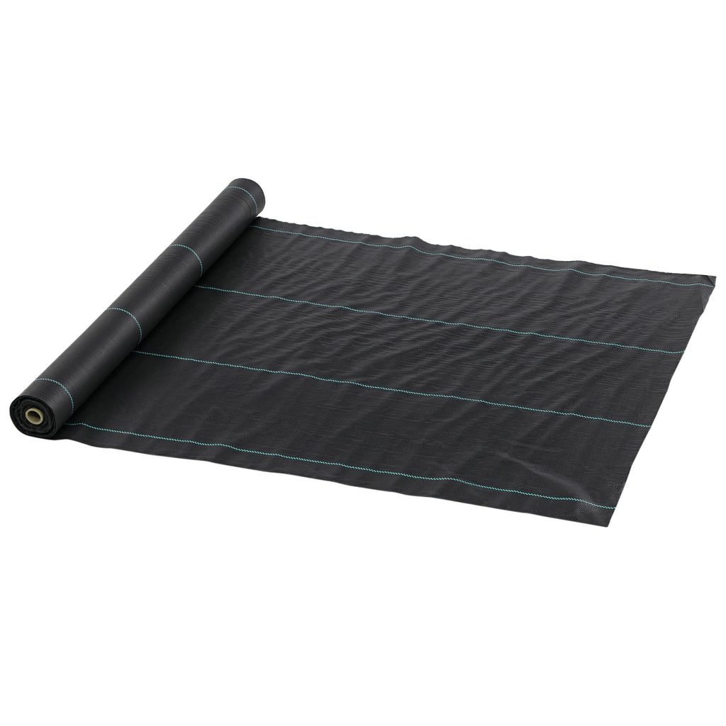 3ft x 164ft Weed Barrier, Landscape Fabric, for Greenhouse Yard Garden Weed Control, Heavy-Duty & Easy Setup, 2oz