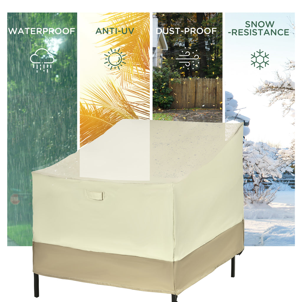 38.2-Inch Waterproof Single Seat Chair Sofa Cover Outdoor Garden Patio Furniture Protector