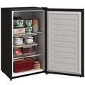 2.1 Cu. Ft. Mini Freezer, Compact Upright Freezer with Reversible Door, Removable Shelf, Adjustable Temperature, Silver